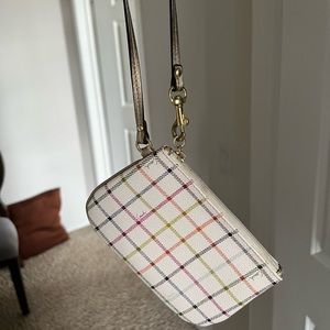 Coach small wristlet purse